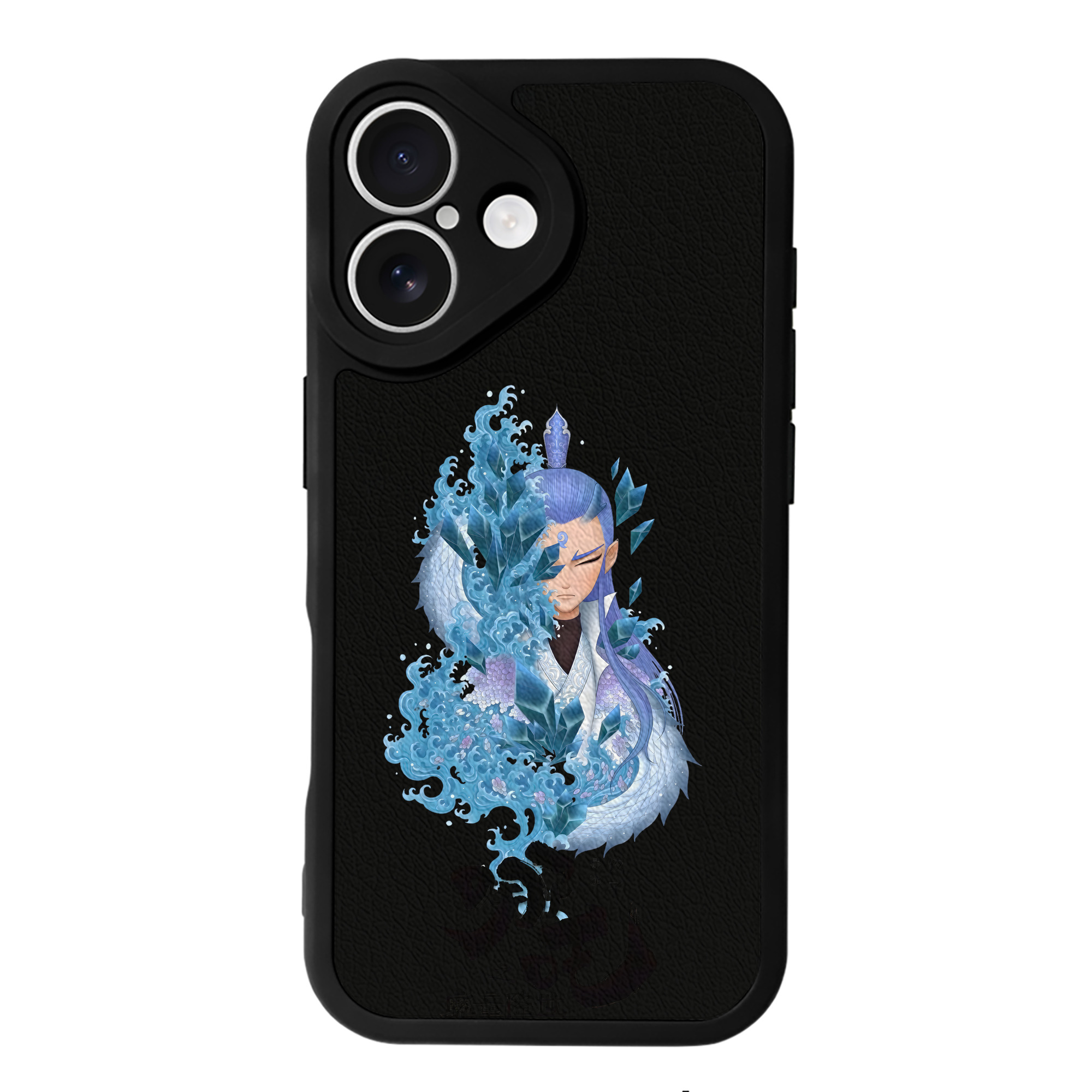 （画像用） Ne Zha 2 ナタ 魔童の大暴れ 【iPhone 16シリーズ対応】シリコンスマホケース（レザー調） 材質：シリコン